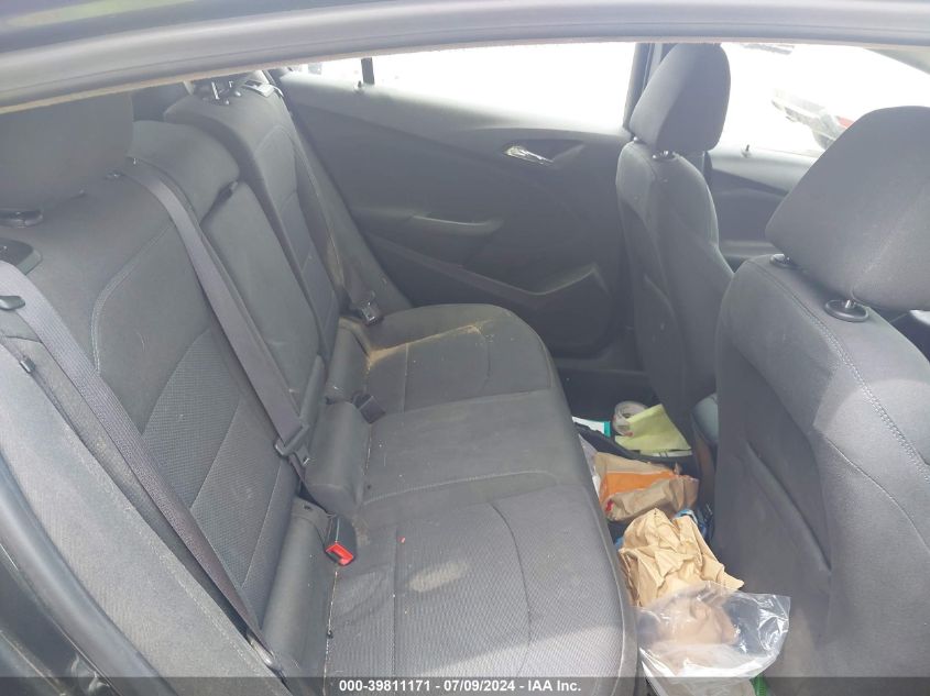 2017 Chevrolet Cruze Lt VIN: 3G1BE6SM9HS565793 Lot: 39811171