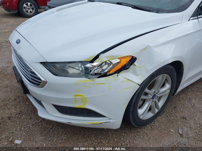 2018 Ford Fusion Se VIN: 3FA6P0H76JR163153 Lot: 39811184