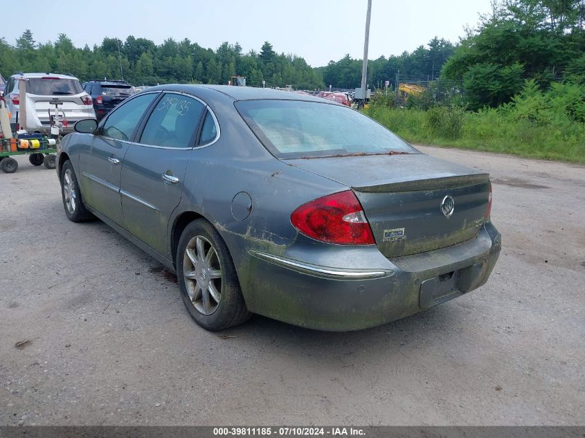 2005 Buick Lacrosse Cxs VIN: 2G4WE537951272653 Lot: 39811185