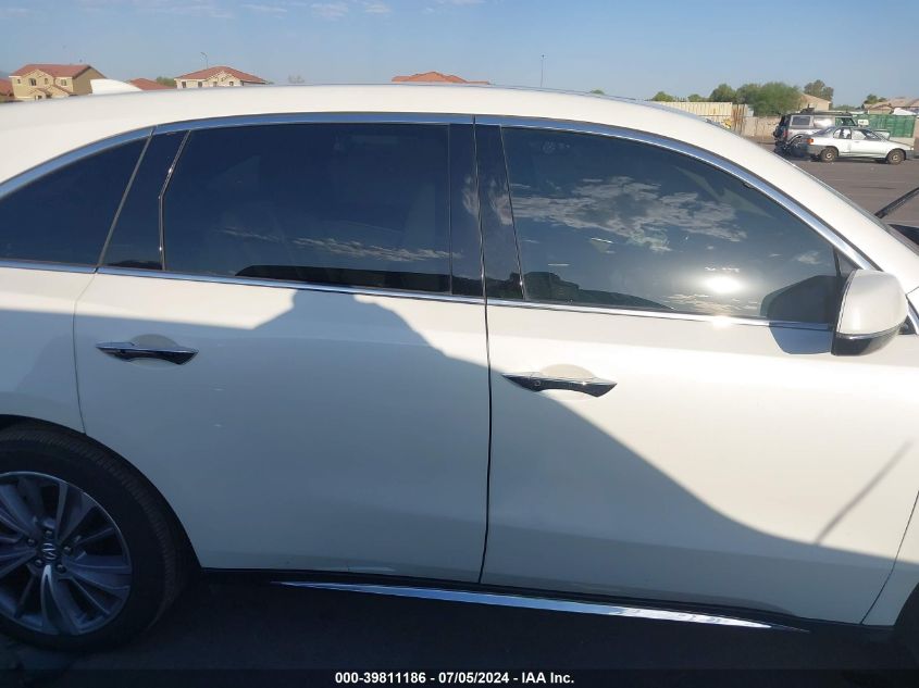 5J8YD4H59JL013846 2018 Acura Mdx Technology