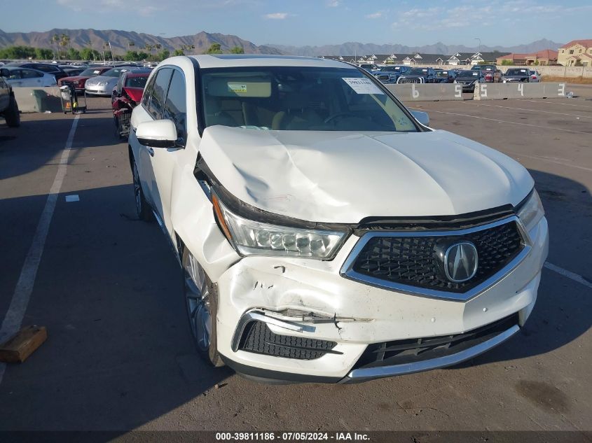 2018 Acura Mdx Technology VIN: 5J8YD4H59JL013846 Lot: 39811186