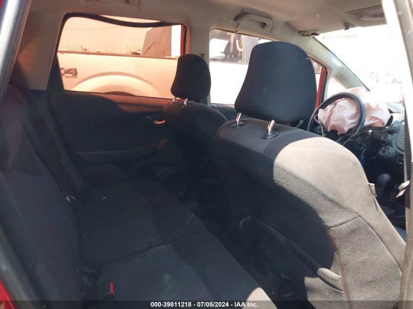 2010 Honda Fit Sport VIN: JHMGE8H42AC005592 Lot: 39811218