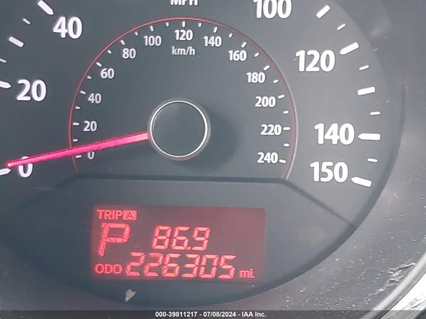 2012 Kia Sorento Lx VIN: 5XYKT3A60CG2199 Lot: 39811217