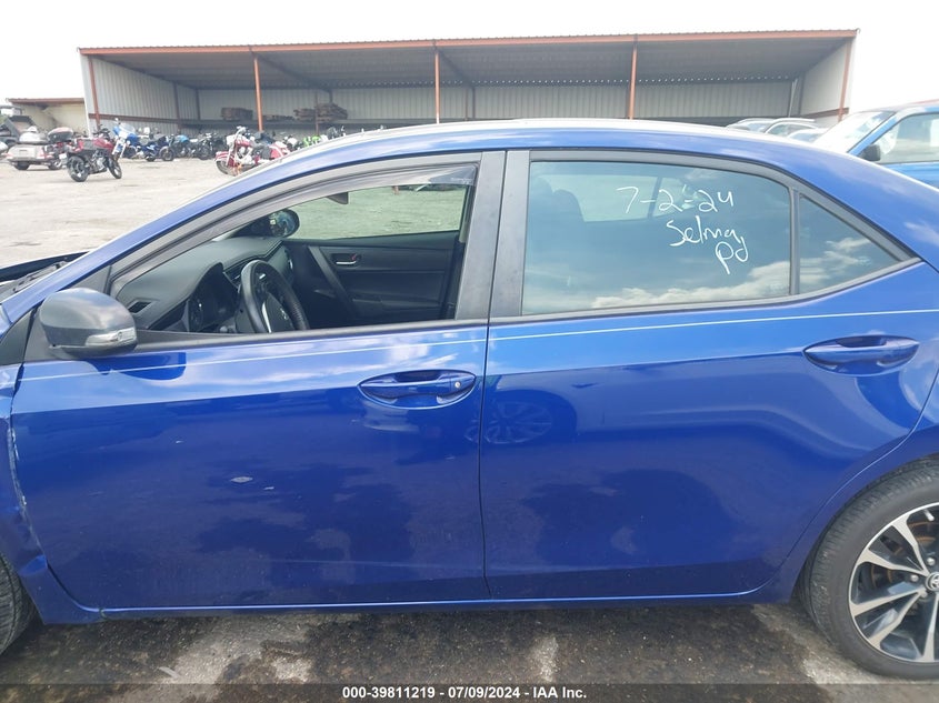 VIN 2T1BURHEXHC805832 2017 TOYOTA COROLLA SE