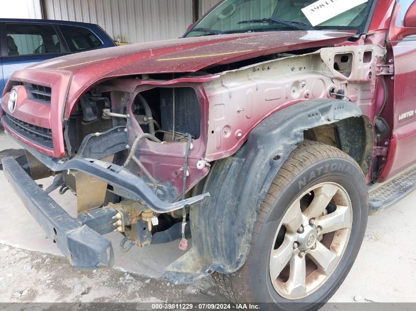 2006 Toyota 4Runner Limited V6 VIN: JTEBU17R268072959 Lot: 39811229