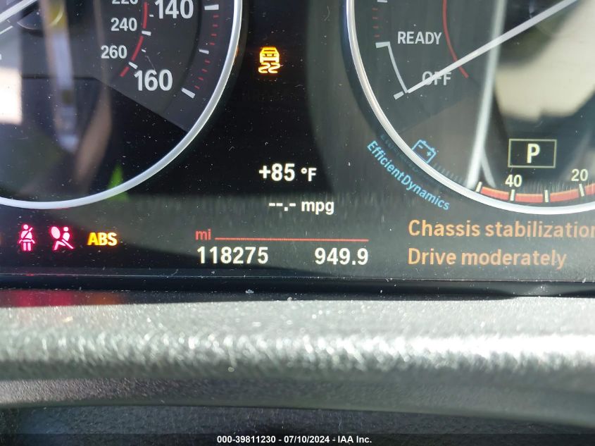 2015 BMW 328I I VIN: WBA3A5G54FNS85786 Lot: 39811230