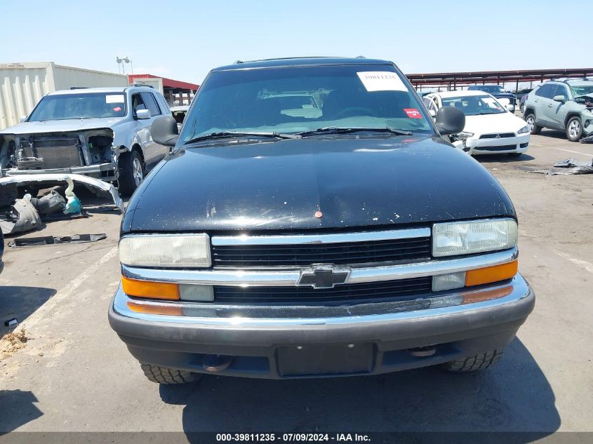 1998 Chevrolet Blazer Ls VIN: 1GNDT13W5W2153976 Lot: 39811235