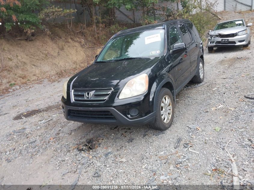 2005 Honda Cr-V Se VIN: SHSRD78905U327653 Lot: 39811238