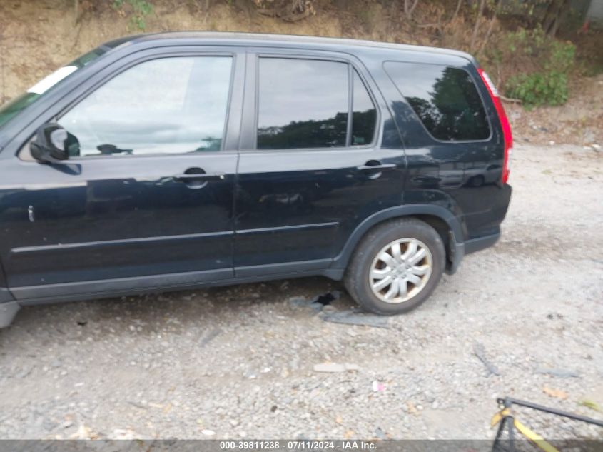 2005 Honda Cr-V Se VIN: SHSRD78905U327653 Lot: 39811238