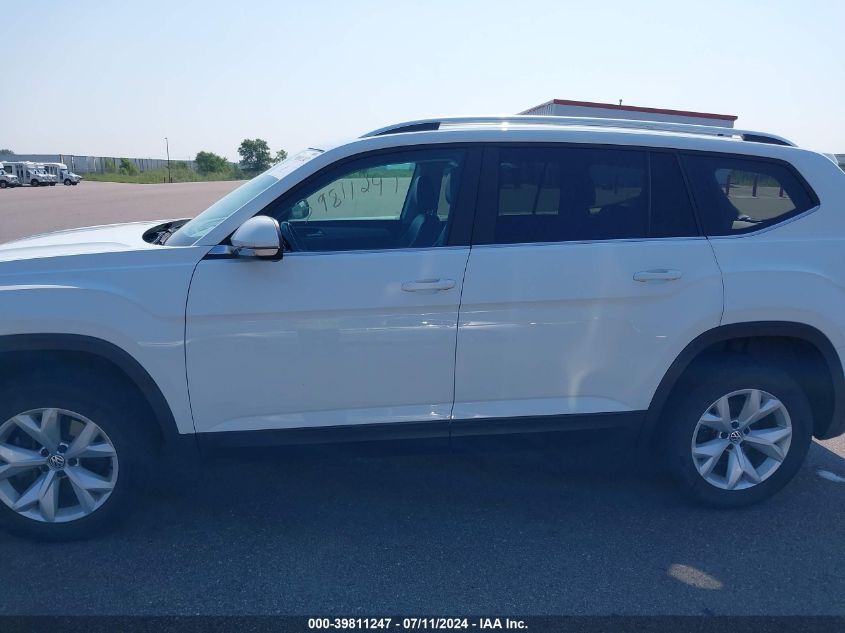 2018 Volkswagen Atlas 3.6L V6 Se VIN: 1V2KR2CA0JC515836 Lot: 39811247