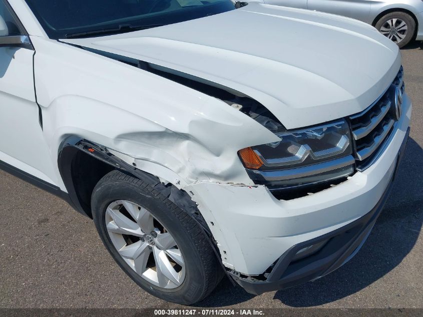 2018 Volkswagen Atlas 3.6L V6 Se VIN: 1V2KR2CA0JC515836 Lot: 39811247