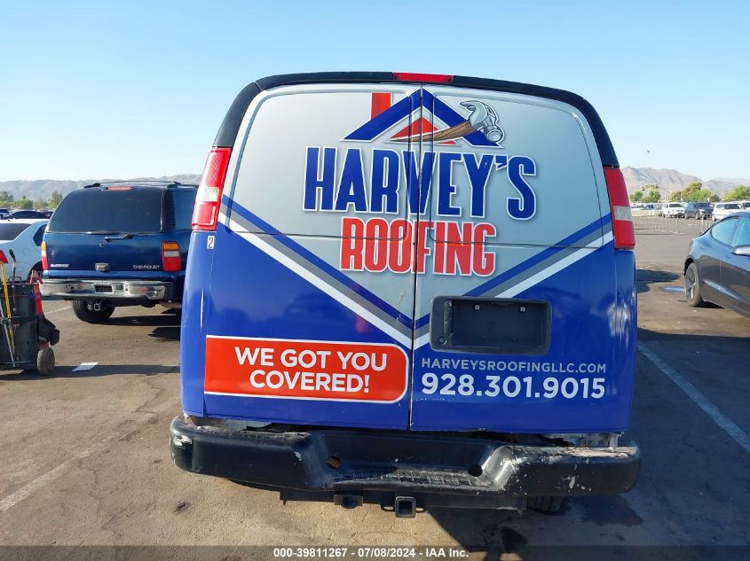 2011 Chevrolet Express 3500 Work Van VIN: 1GCZGTBG6B1151937 Lot: 39811267