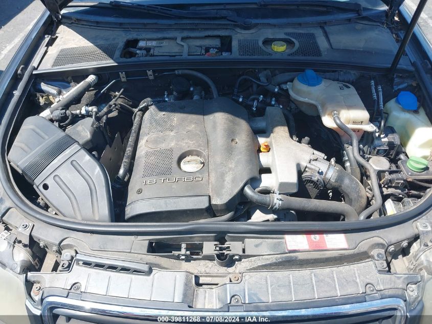 2004 Audi A4 1.8T VIN: WAUAC48H44K015136 Lot: 39811268