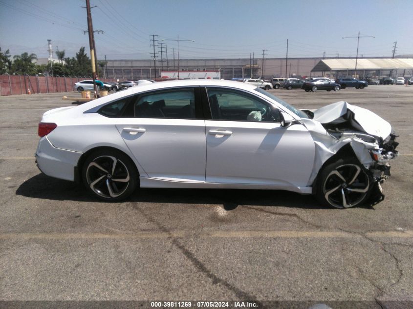 2020 Honda Accord Sport VIN: 1HGCV1F33LA130795 Lot: 39811269