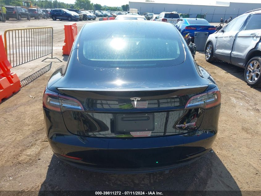 2020 Tesla Model 3 Performance Dual Motor All-Wheel Drive VIN: 5YJ3E1EC4LF602803 Lot: 39811272