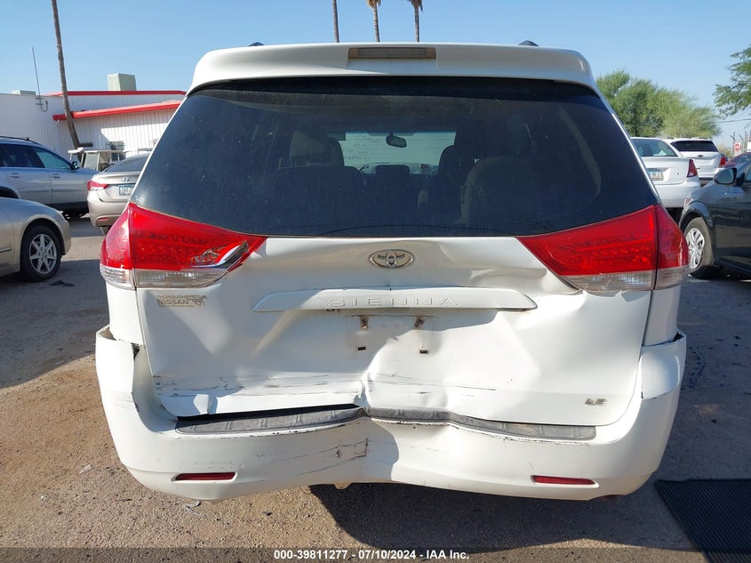 2011 Toyota Sienna Le V6 VIN: 5TDKK3DC2BS014961 Lot: 39811277