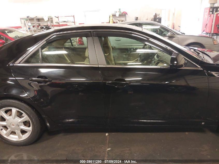 2009 Cadillac Cts Standard VIN: 1G6DS57V190162410 Lot: 39811280