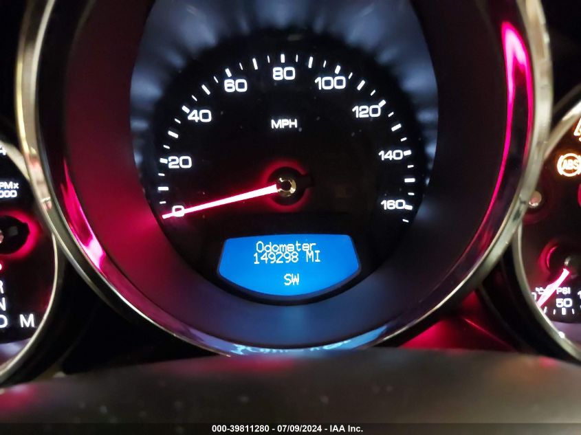 2009 Cadillac Cts Standard VIN: 1G6DS57V190162410 Lot: 39811280