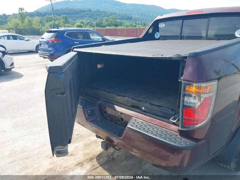 2008 Honda Ridgeline Rts VIN: 2HJYK16478H504853 Lot: 39811283