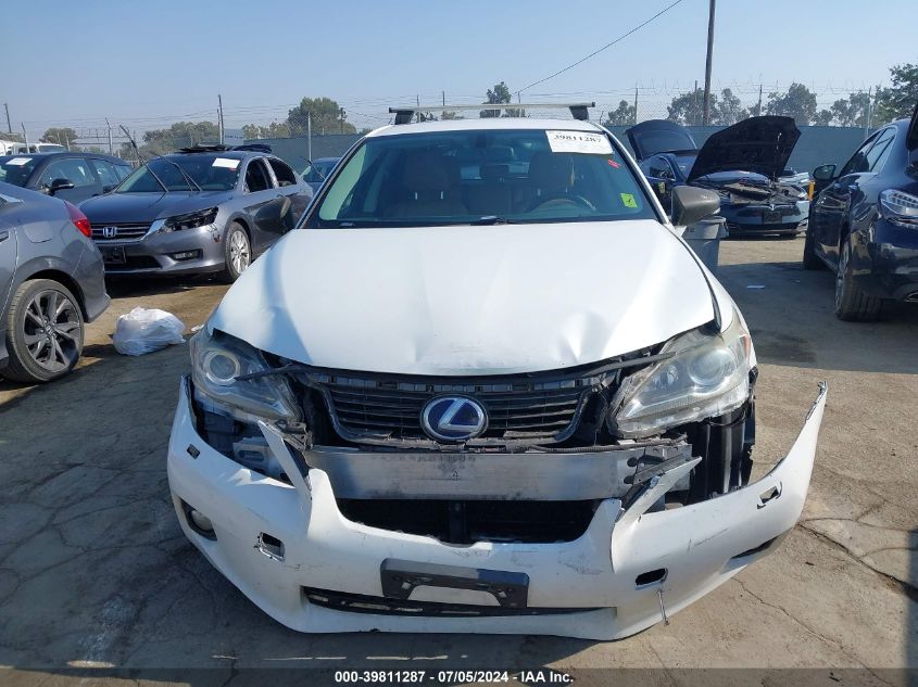 2013 Lexus Ct 200H VIN: JTHKD5BH9D2124838 Lot: 39811287