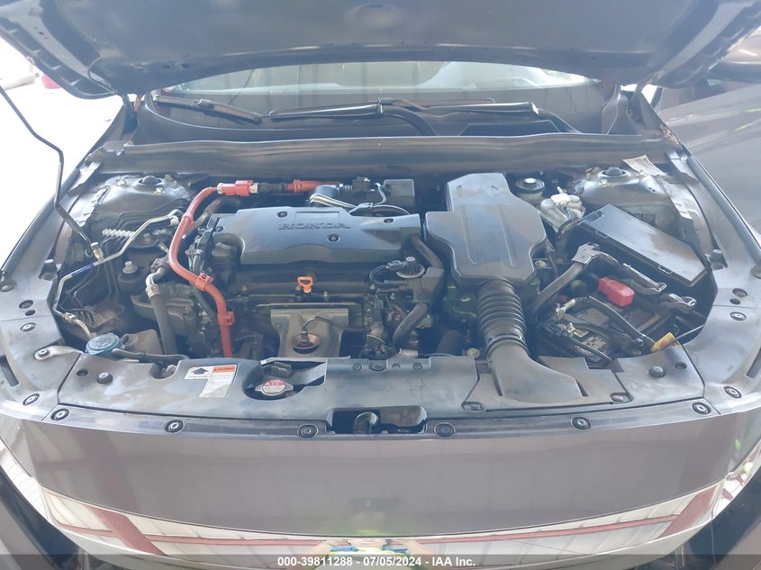 VIN 1HGCV3F95NA001928 2022 HONDA ACCORD HYBRID TOURING