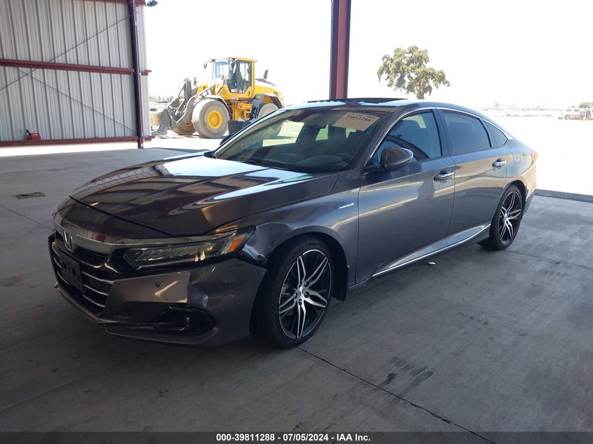 VIN 1HGCV3F95NA001928 2022 HONDA ACCORD HYBRID TOURING