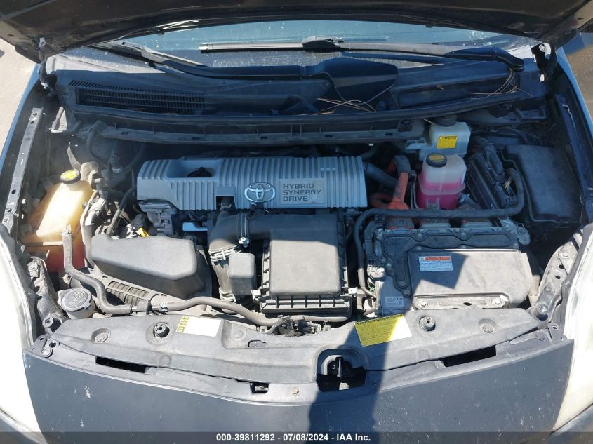 2013 Toyota Prius Two VIN: JTDKN3DUXD1729647 Lot: 39811292