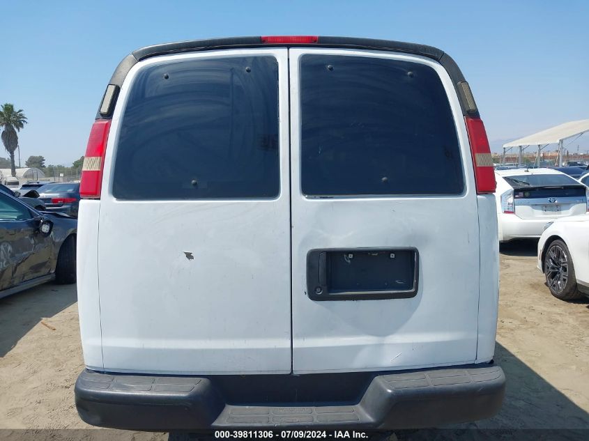 2010 Chevrolet Express 2500 Work Van VIN: 1GCZGFBAXA1175427 Lot: 39811306