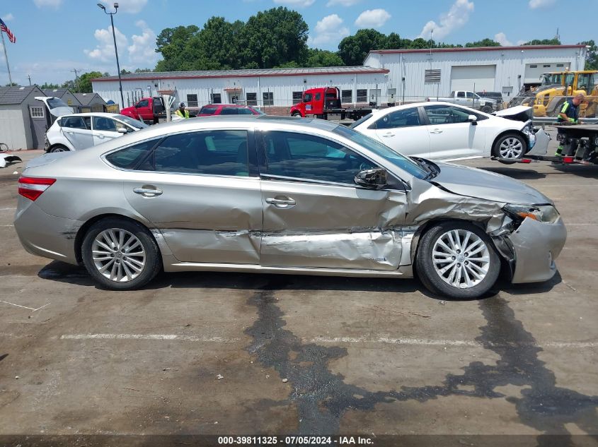 2013 Toyota Avalon Hybrid Limited VIN: 4T1BD1EB1DU015842 Lot: 39811325
