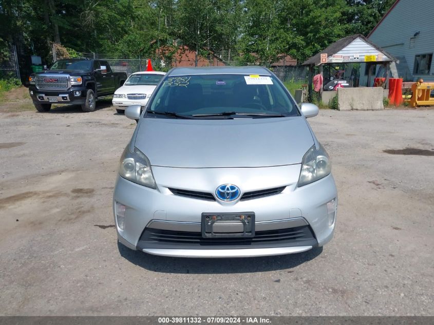 2012 Toyota Prius Plug-In VIN: JTDKN3DPXC3029009 Lot: 39811332
