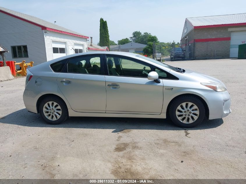 2012 Toyota Prius Plug-In VIN: JTDKN3DPXC3029009 Lot: 39811332