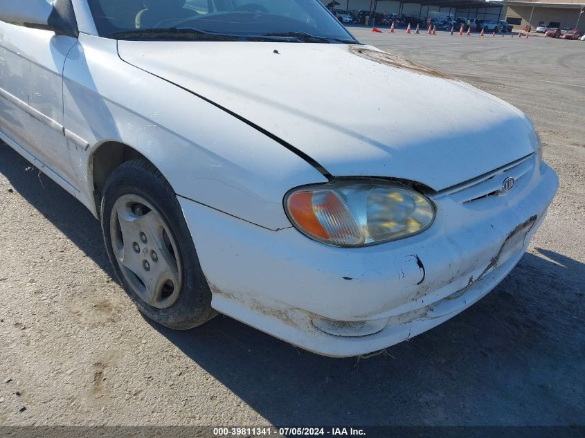 2001 Kia Sephia Ls VIN: KNAFB121815087325 Lot: 39811341