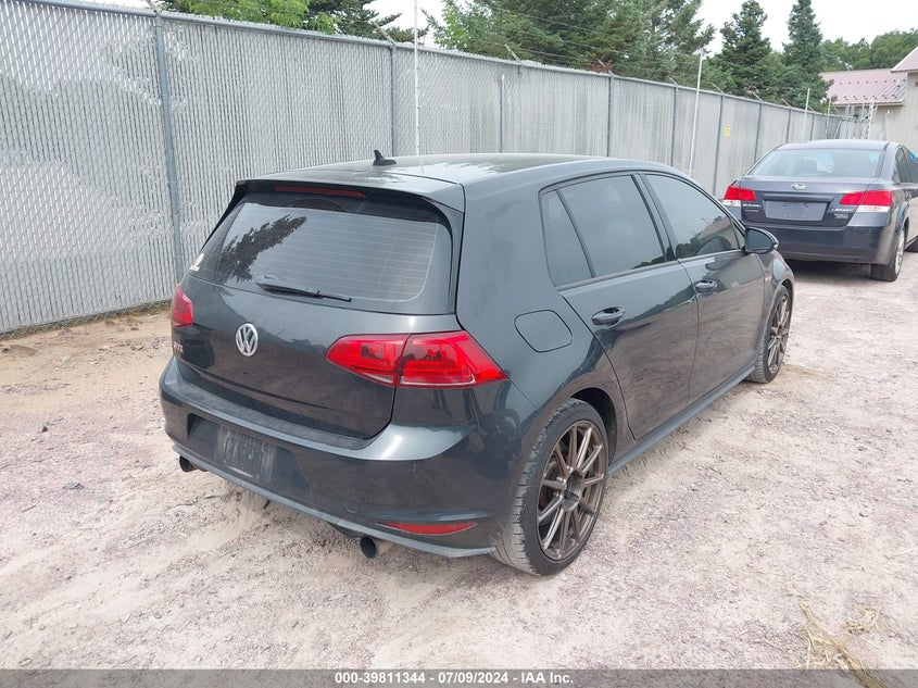 VIN 3VW547AU6HM010199 2017 VOLKSWAGEN GOLF GTI AUTOBAHN 4-DOOR/S 4-DOOR/SE 4-DOOR/SPORT 4-DOOR