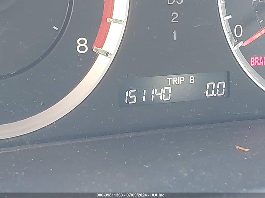 2010 Honda Accord 2.4 Ex VIN: 1HGCP2F77AA126071 Lot: 39811363