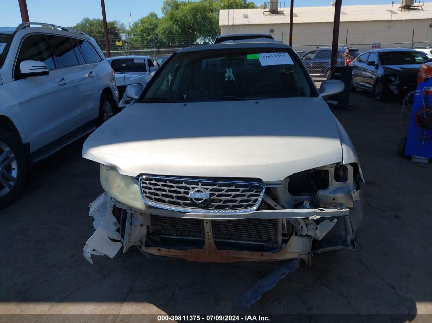 2001 Nissan Sentra Se VIN: 3N1BB51DX1L121255 Lot: 39811375