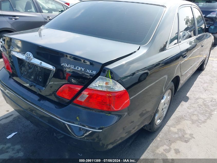 2003 Toyota Avalon Xls VIN: 4T1BF28B53U301722 Lot: 39811389