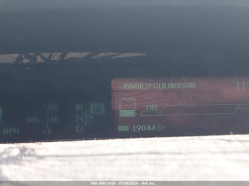 2010 Toyota Prius VIN: JTDKN3DU1A5102419 Lot: 39811420