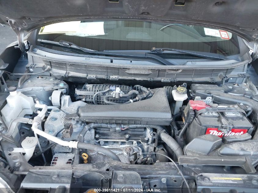 2017 Nissan Rogue Sv VIN: JN8AT2MV0HW024602 Lot: 39811421