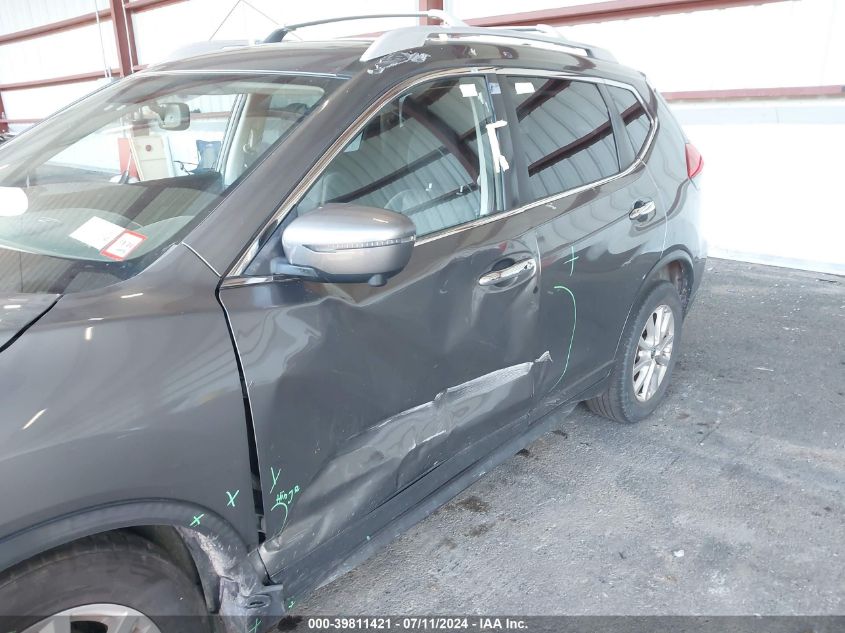 2017 Nissan Rogue Sv VIN: JN8AT2MV0HW024602 Lot: 39811421
