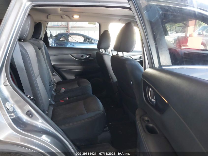 2017 Nissan Rogue Sv VIN: JN8AT2MV0HW024602 Lot: 39811421