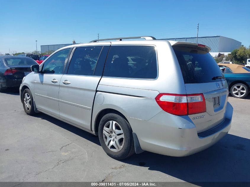 2007 Honda Odyssey Ex VIN: 5FNRL38437B420015 Lot: 39811431