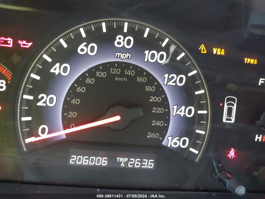 2007 Honda Odyssey Ex VIN: 5FNRL38437B420015 Lot: 39811431