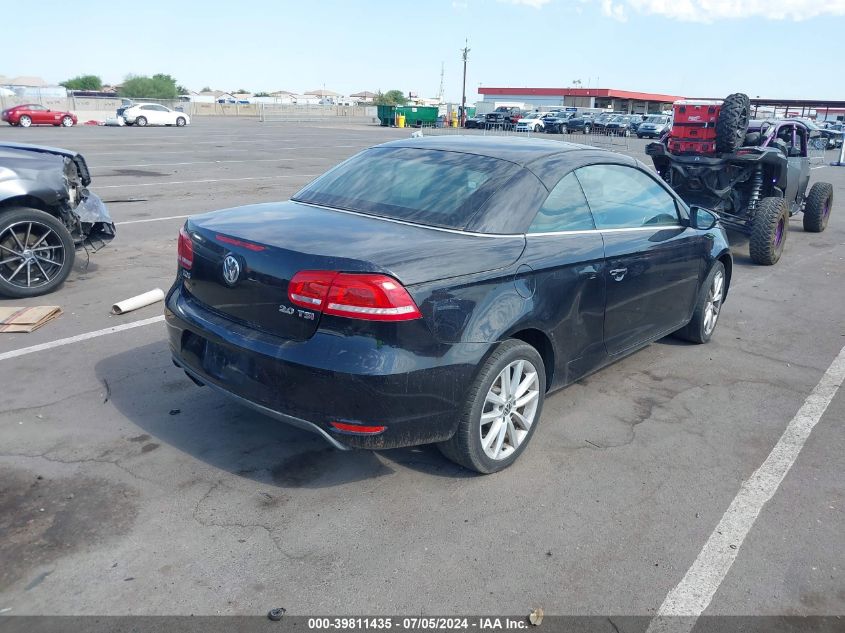 2013 Volkswagen Eos Komfort VIN: WVWBW8AH9DV005443 Lot: 39811435