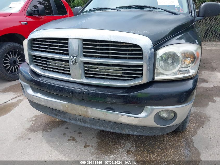 2007 Dodge Ram 1500 Slt VIN: 1D7HA18P87S186768 Lot: 39811445