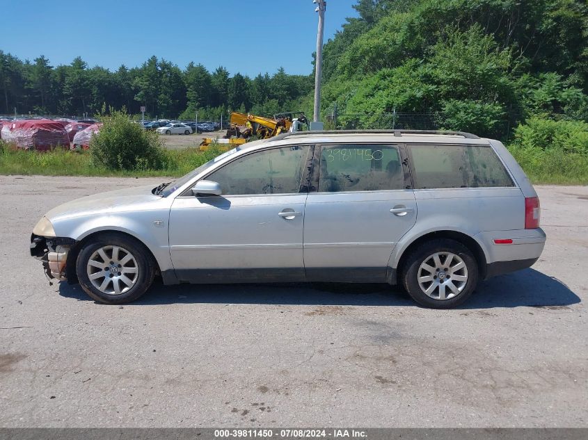 WVWVD63B01E247503 | 2001 VOLKSWAGEN PASSAT