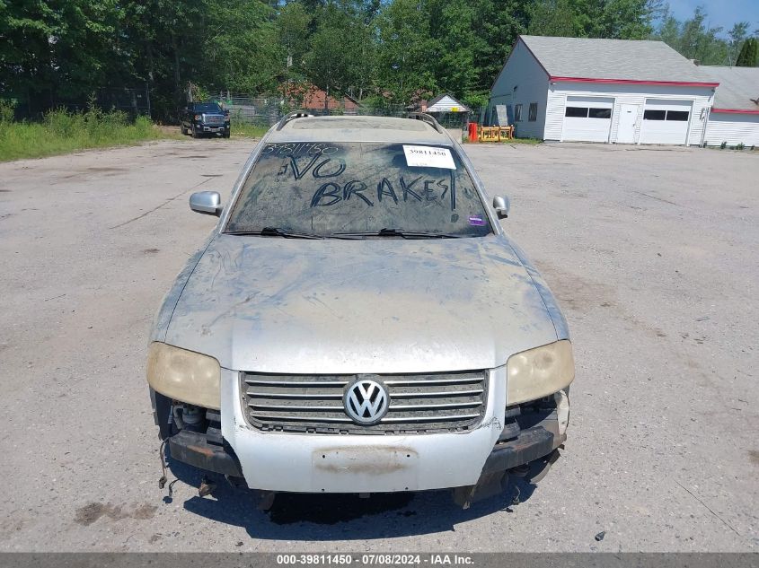 WVWVD63B01E247503 | 2001 VOLKSWAGEN PASSAT