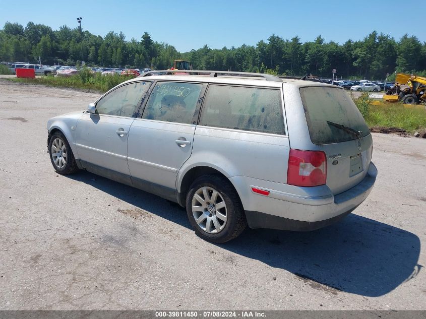 WVWVD63B01E247503 | 2001 VOLKSWAGEN PASSAT