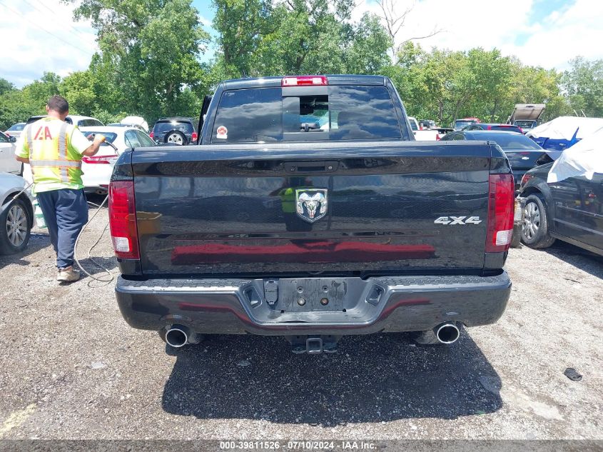 2018 Ram 1500 Sport 4X4 5'7 Box VIN: 1C6RR7MT0JS189000 Lot: 39811526