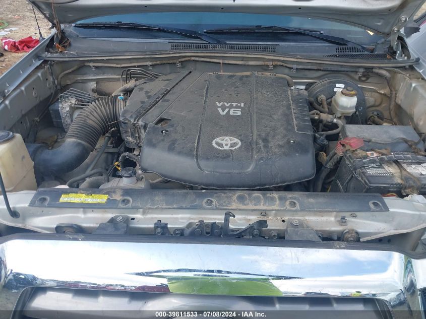 2010 Toyota Tacoma Double Cab Prerunner VIN: 3TMJU4GN6AM094420 Lot: 39811533