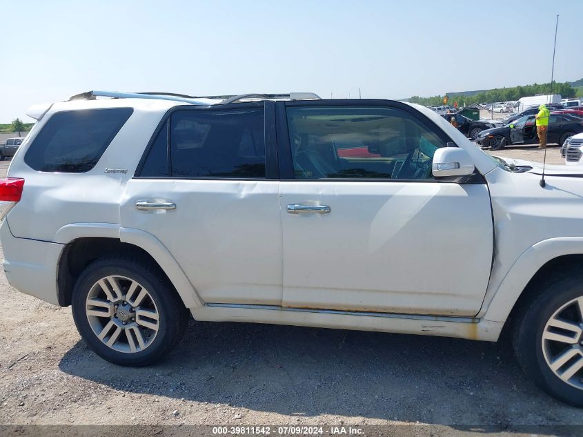 2013 Toyota 4Runner Limited VIN: JTEBU5JR0D5115273 Lot: 39811542